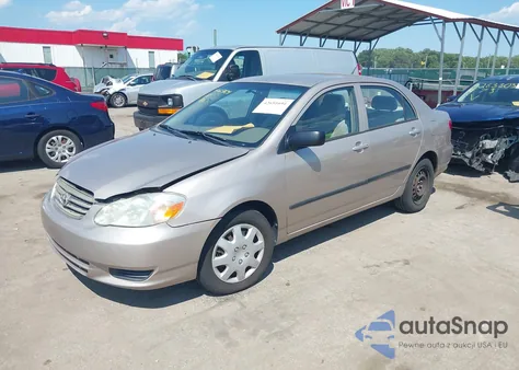 2003 Toyota Corolla Ce z USA, uszkodzony, nr VIN 1NXBR32E53Z181243